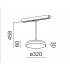 BLOS round LED suspended track biały struktura   16424-M930-D9-00-13